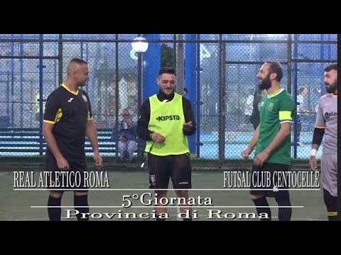 PROVINCIA DI ROMA 5°Giornata - Real Atletico Roma Futsal Club Centocelle 0-1