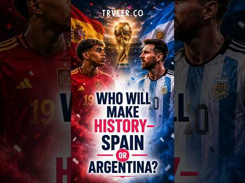 Spain vs Argentina FIFA World Cup Final 2026 🔥 Who Will Make History? #shorts #trending #fifa