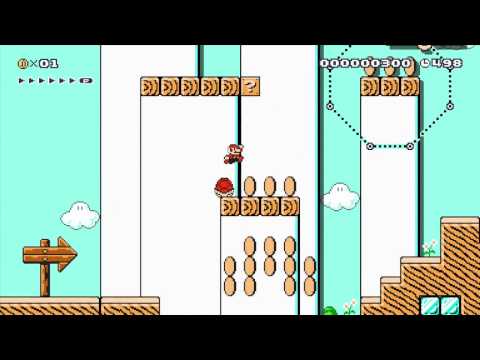SMB4R W1 Legendary Castle 2 - from Riley W - SUPER MARIO MAKER Gameplay RAW