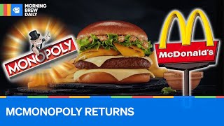 McDonald’s Brings Back Monopoly Game After Shady Past