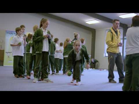 Jr. Jack Attack - A great way for school children to enjoy bowls through Sporting Schools Video