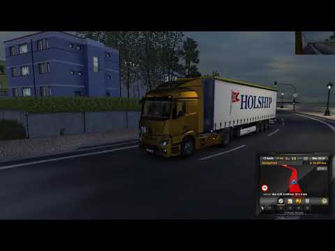 Euro Truck Simulator 2 (1.28) Mercedes Benz New Actros v1.1 1.28 + DLC's & Mods