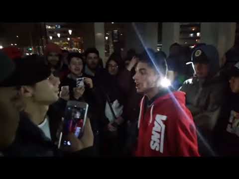 Nitro vs Teorema Batallon!!!  / Batalla Callejera | Concepcion 2018