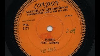 Fats Domino 'Margie' 1959 45 rpm Demo