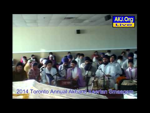 058 Toronto July 2014 Smaagam - Thursday Morning Keertan - B. Bhinderpal Kaur Jee UK