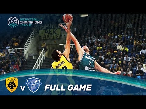 AEK v Dinamo Sassari - Full Game - Basketball Champions League