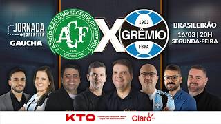 AO VIVO: CHAPECOENSE 1x1 GRÊMIO | BRASILEIRÃO | JORNADA DIGITAL | 16/03/2026