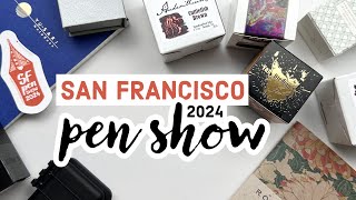 2024 SF Pen Show Stationery Haul | New Fountain Pen Day (Bone Crusher 7, Pilot VP, A2P)