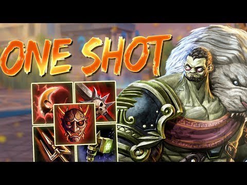 Hercules: ONE SHOT AA BUILD - Smite