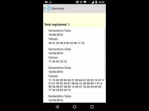Random number generator Video