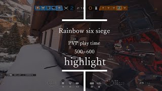 [R6S]個人的好プレイ集500~600