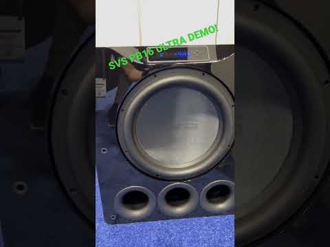 BASS TEST! SVS PB16 Ultra Demo Room at CEDIA 2023 #bass #subwoofer #hometheater