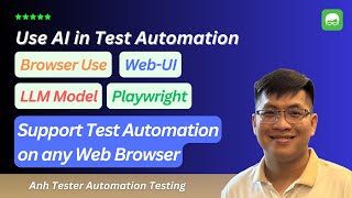 How to use AI in Test Automation with Playwright and Browser Use + Web