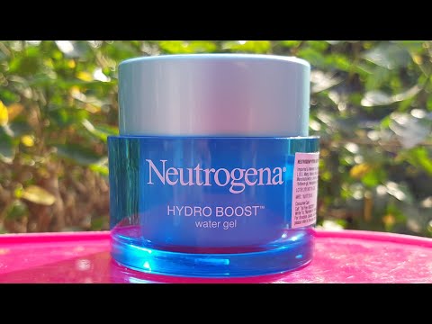 Neutrogena HYDRO BOOST water gel review in hindi | best hydrating cream for winter for all skin type Video