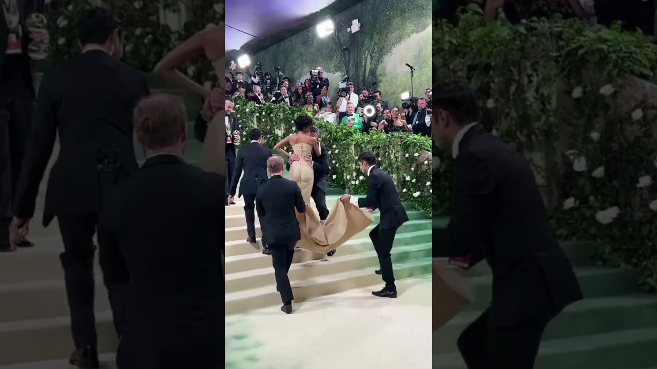Tyla Gets Lifted Up the 2024 Met Gala Steps