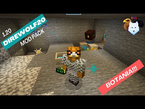 🌸 Embarking on Botania | Direwolf20 1.20 Mod Pack Playthrough - Episode #5 🌸