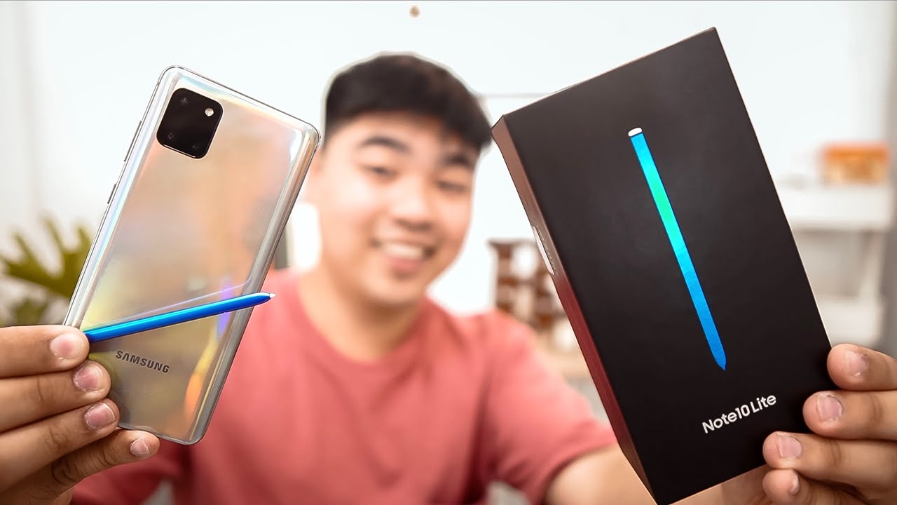 SAMSUNG GALAXY NOTE10 LITE UNBOXING & FIRST IMPRESSIONS