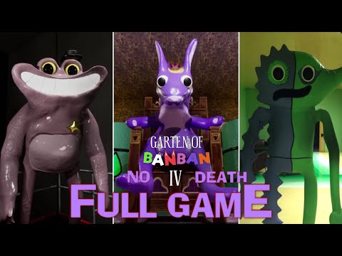 Garten of Banban 4 FULL GAME Walkthrough - NO DEATHS (4K60FPS) No Commentary