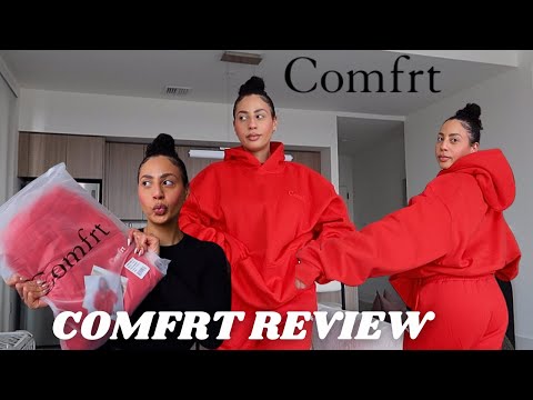 I got the *VIRAL* Comfrt sweatpants + hoodie so you don't have too... honest try on review