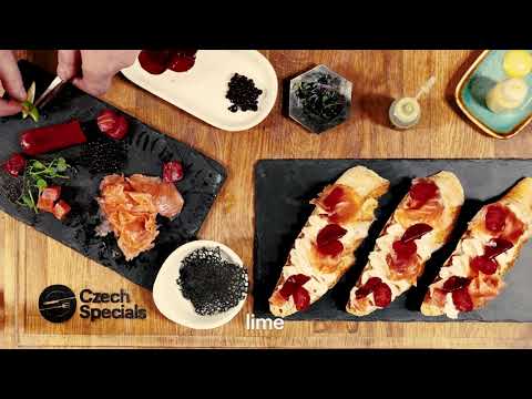 Cooking with Visit Czech Republic - Open-faced sandwich