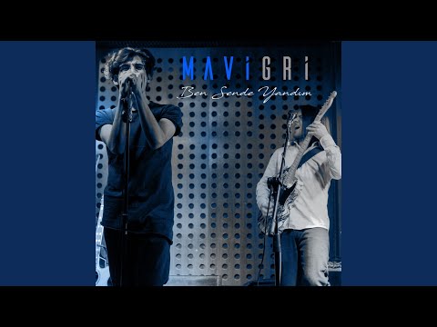 Mavi Gri - Ben Sende Yandım - Mavi cover