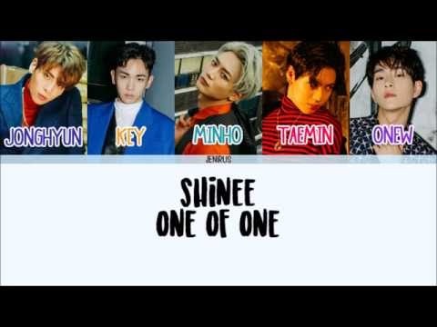 SHINee - 1 of 1 [Han/Rom/Eng] Picture + Color Coded Lyrics