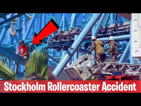 Gröna Lund Jetline Olycka (Full Video) || Roller Coaster Accident Stockholm