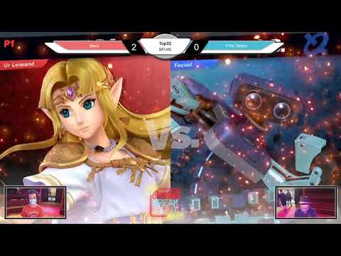 Breakpoint Ultimate FIVE Winners Quarters - Meru (Peach, Zelda) vs. FYN | Sintro (ROB)