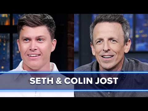 Colin Jost Fell Off His Citi Bike on His Work Commute, Talks Hot Mannequins and Titanic 2