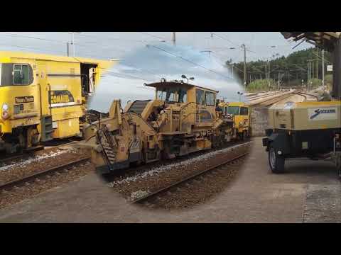 Comboio Material Via em Amieira e B.Lares - 19out20