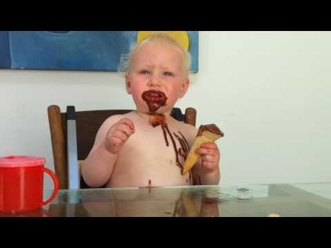 Felix LOVES icecream