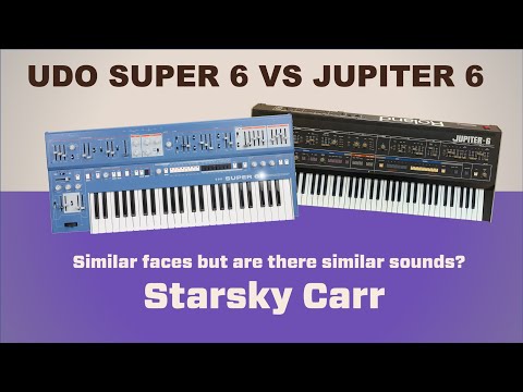 Super6 vs Jupiter6 // Vintage Classic vs Modern Evolution