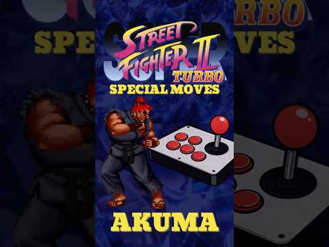 How to select Akuma/Gouki and Special Moves - Super Street Fighter II Turbo