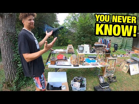WATCH THIS YARD SALE VIDEO!