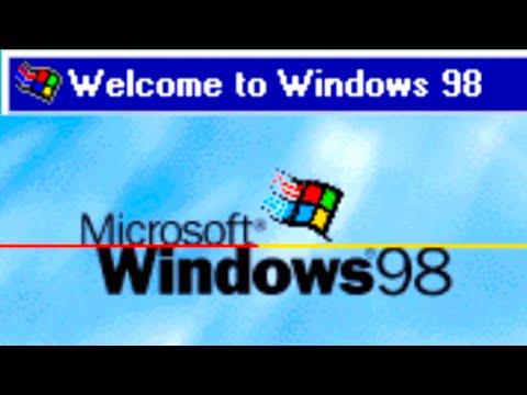 Windows 98 First Boot + Setup!