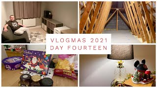 VLOGMAS 2021 - DAY 14 - OUR LOFT IS FINISHED AND OFFICE UPDATES - HOME IMPROVEMENTS