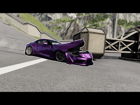 Car Jump Distance Test - Who is better? - Beamng drive