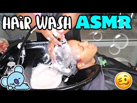 Hair Wash ASMR | Water Sounds | Asmr Relaxation Tingles | Asmr Hair No Talking | D&E ASMR