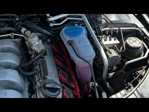 Audi B8 S5 4.2L V8 - Coolant Expansion Tank Replacement