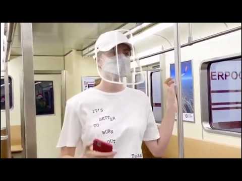 Keps med skyddande ansiktssköld