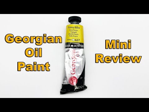 Dalar-Rowney Georgian Oil Paint Mini Review