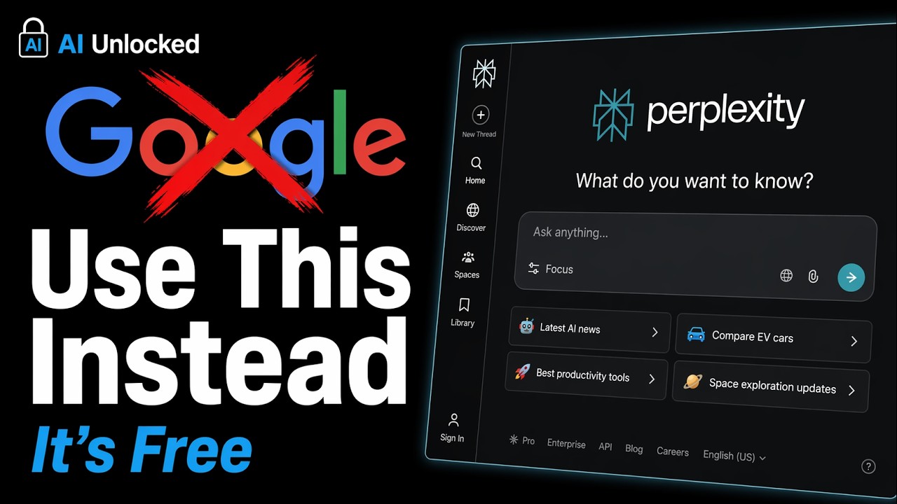 Stop Googling. Use This Instead. (Perplexity AI Tutorial)