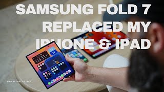 Galaxy Z Fold 7 vs iPhone and iPad  — My Real-Life Experience After Switching