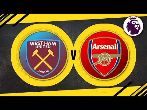 MATCH DAY LIVE 2016/17 - West Ham v Arsenal // Premier League