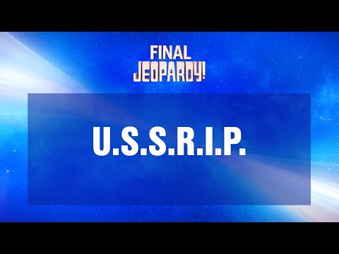 Ussrip Final Jeopardy