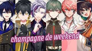 【MADTOWN】champagne de weekend‼ 不破湊 / 赤城ウェン / 鴉紋ゆうく / 夜十神封魔 / 八神ツクモ / ライト