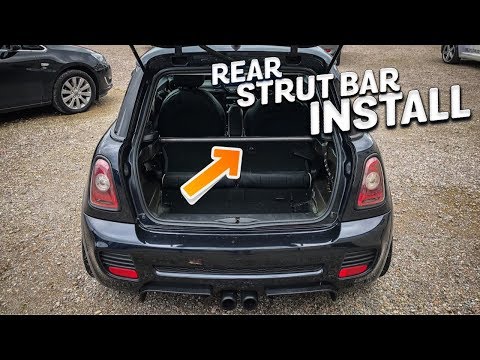 Mini Gets A Rear Strut Bar