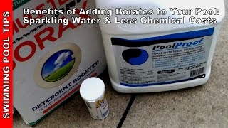 Benefits of Adding Borate to your Pool: Sparkling Water & Less Chemical Costs