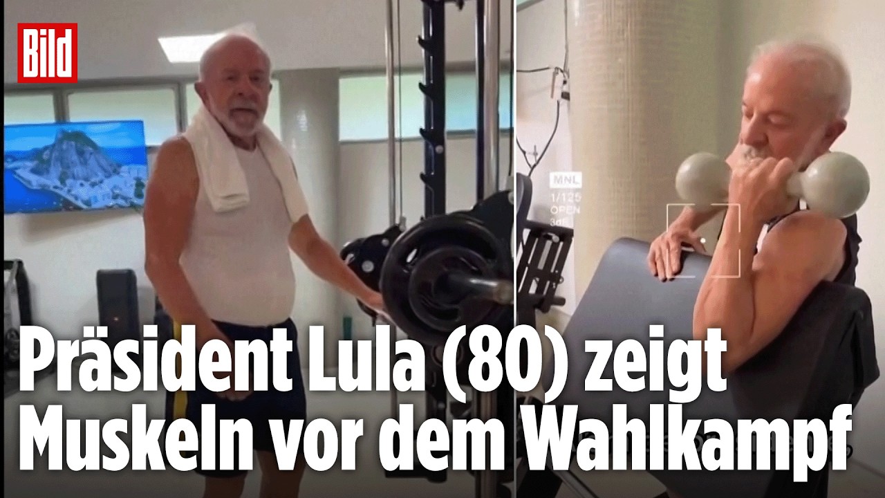 Mit 80 noch topfit: Brasilianischer Präsident Lula trainiert für Wahlkampf