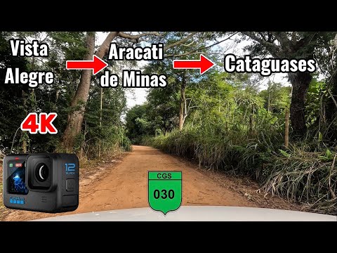 De Vista Alegre (Cataguases, MG), passando por Aracati de Minas, até Cataguases, em tempo real. 